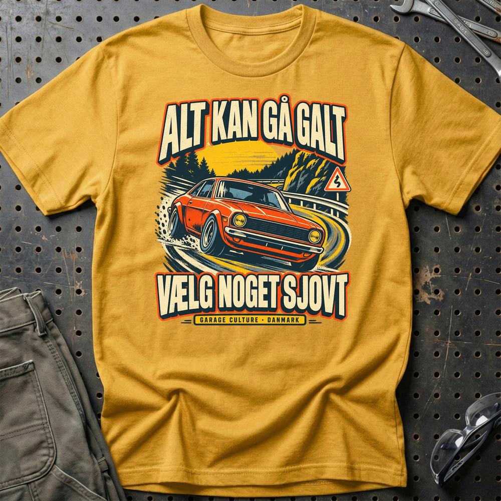 
Produktbillede af Alt Kan Gå Galt T-Shirt