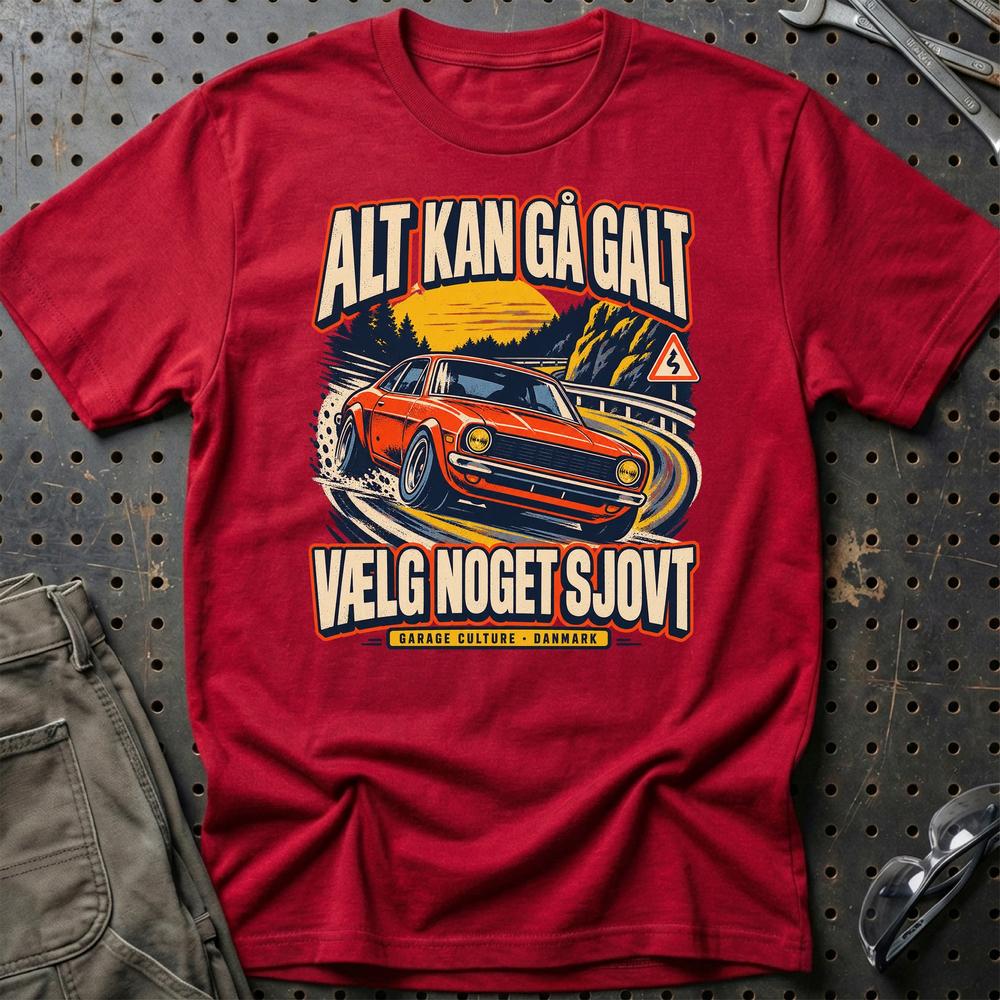 
Produktbillede af Alt Kan Gå Galt T-Shirt