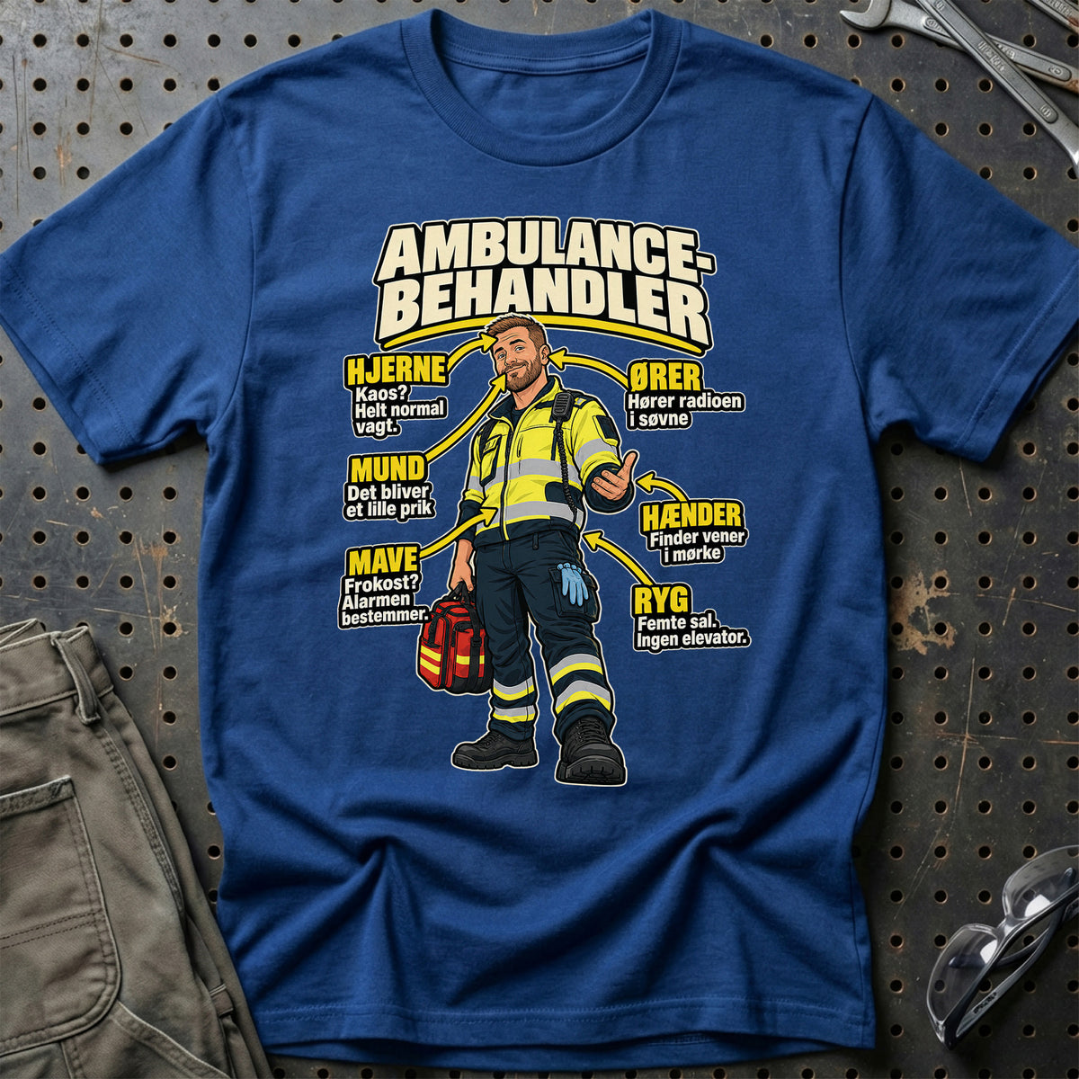 
Produktbillede af Ambulancebehandler – Anatomi T-Shirt
