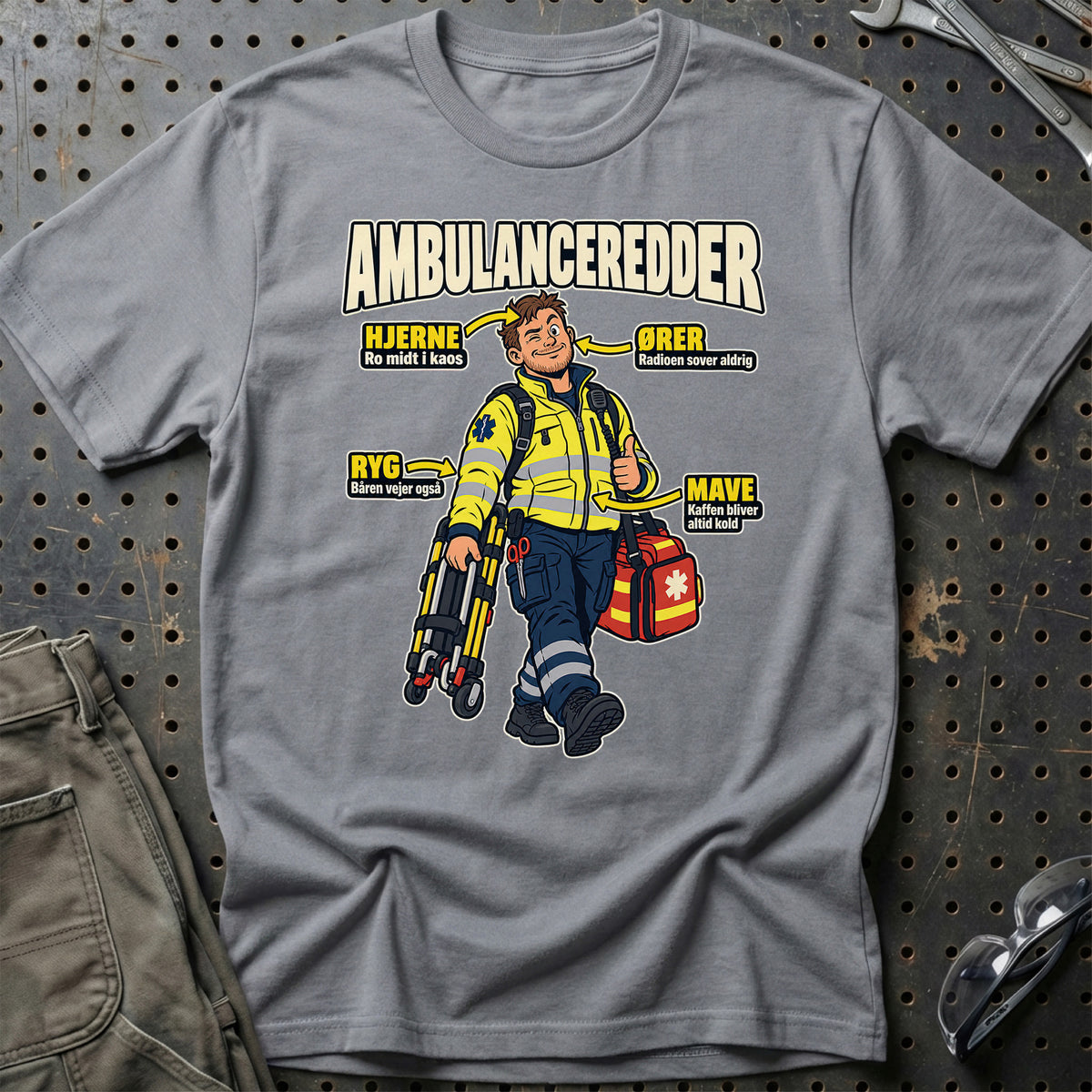 
Produktbillede af Ambulanceredder – Anatomi T-Shirt