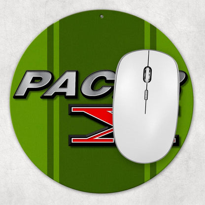 Amc Pacer X 1975 - 1980 Runde Skilte , Musemåtte Rundt , Kop Underlag, Underlagssæt-Runde Skilte-AMC-Garage Culture Shop- garage - man cave - merchandise