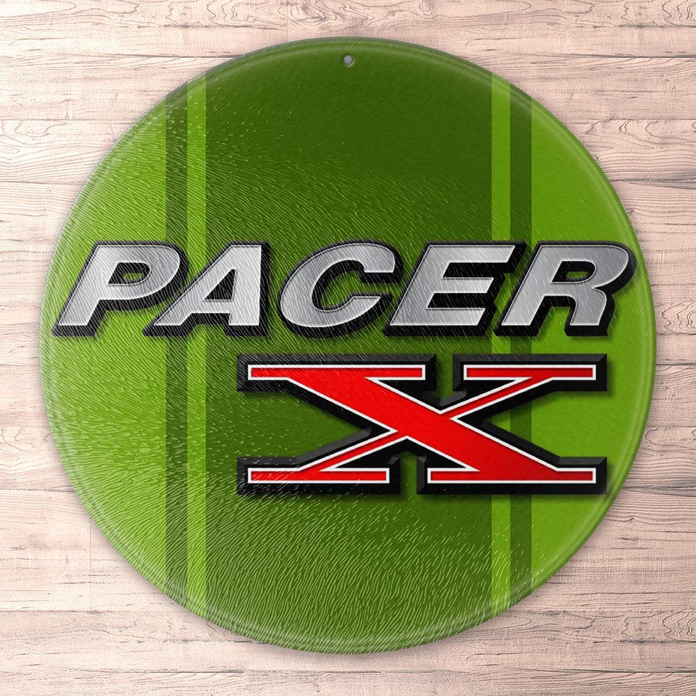 Amc Pacer X 1975 - 1980 Runde Skilte , Musemåtte Rundt , Kop Underlag, Underlagssæt-Runde Skilte-AMC-Garage Culture Shop- garage - man cave - merchandise
