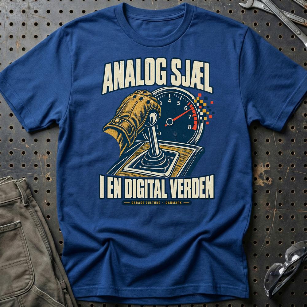 
Produktbillede af Analog Sjæl I En Digital Verden T-Shirt