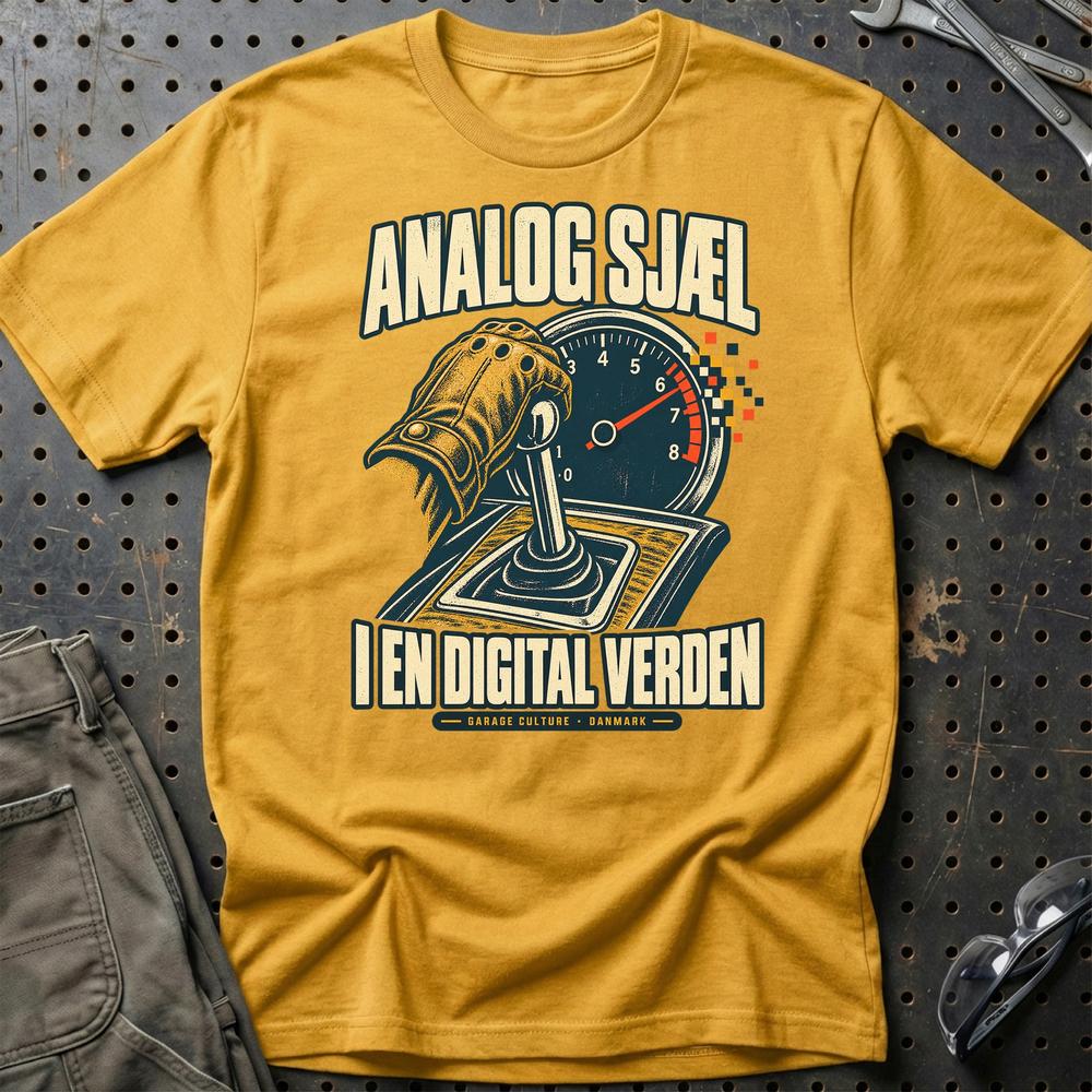 
Produktbillede af Analog Sjæl I En Digital Verden T-Shirt
