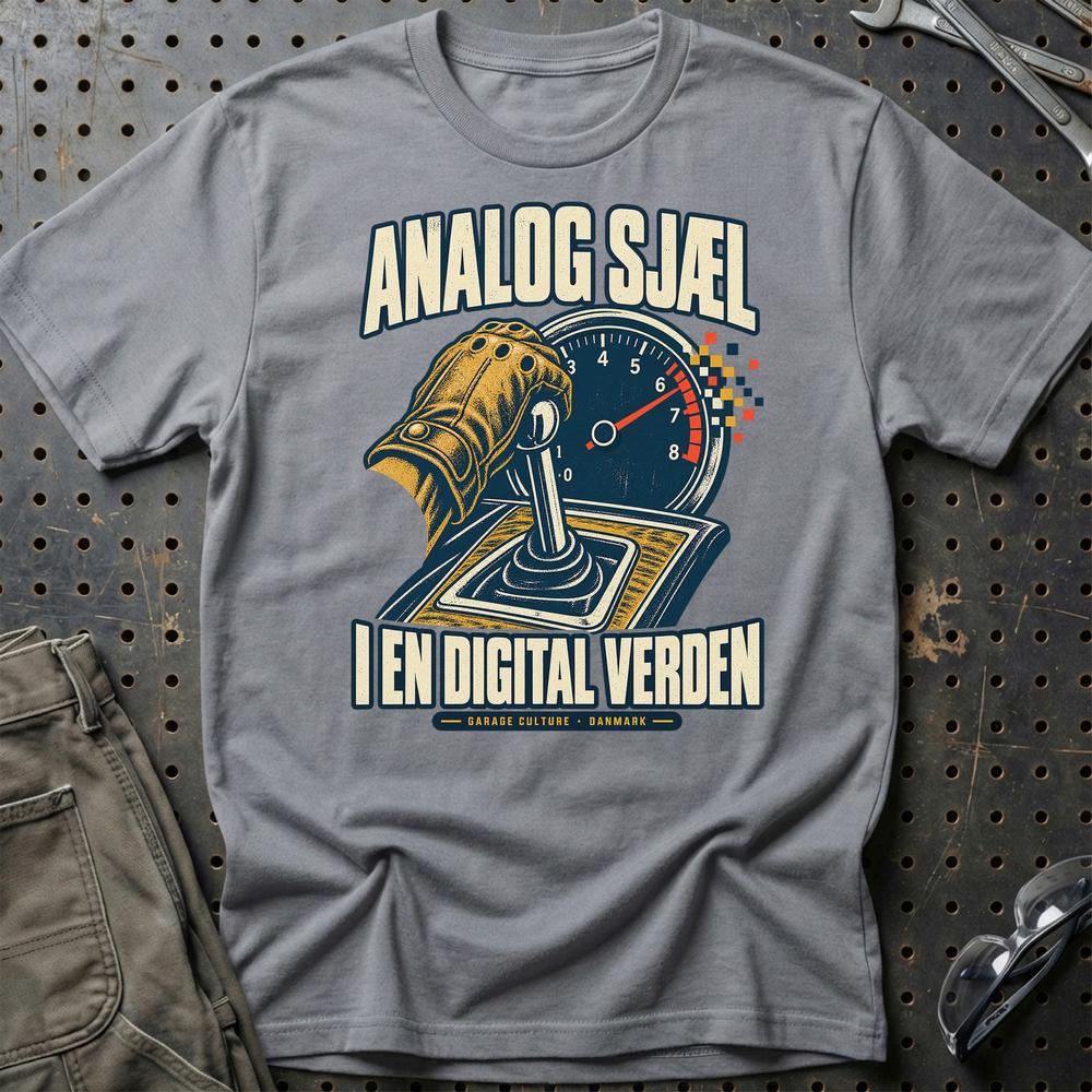 
Produktbillede af Analog Sjæl I En Digital Verden T-Shirt