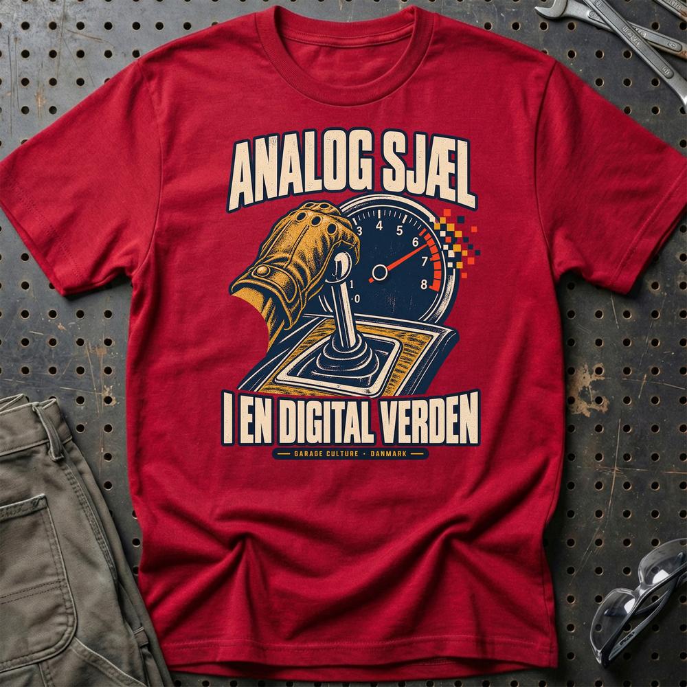 
Produktbillede af Analog Sjæl I En Digital Verden T-Shirt