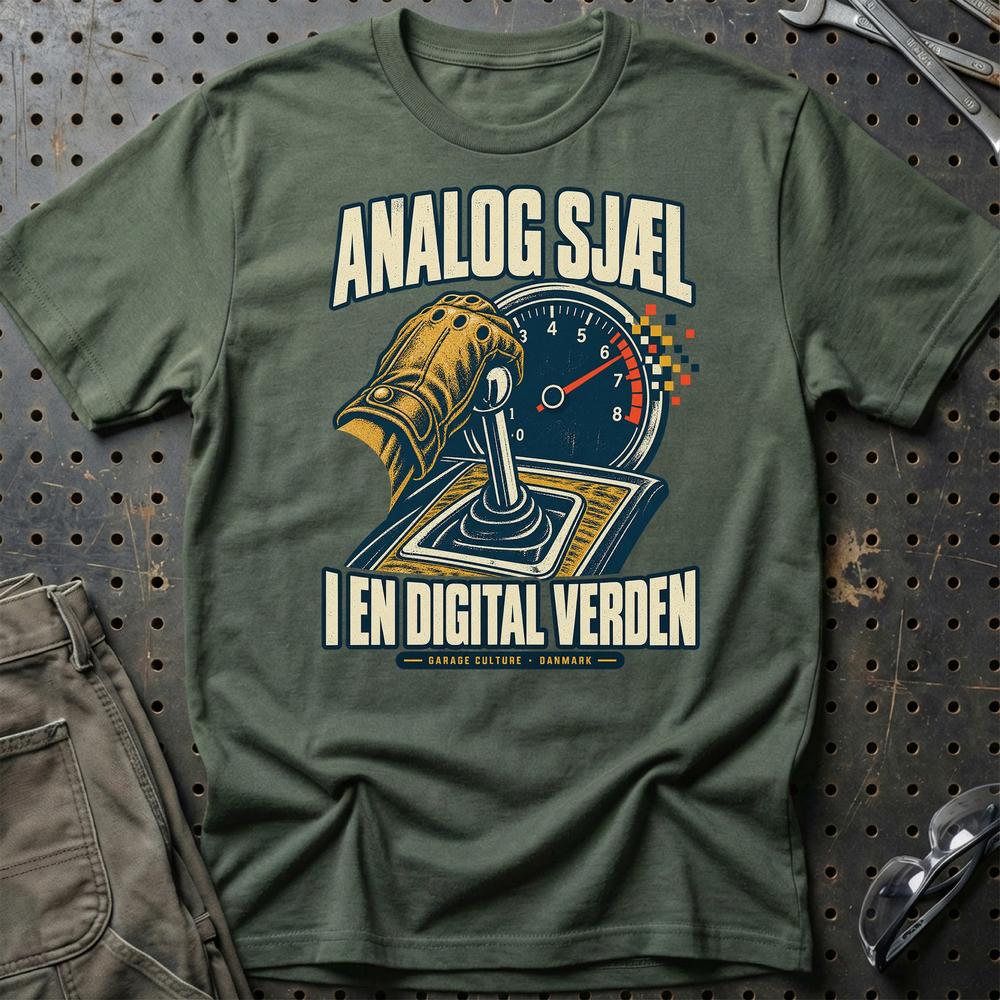 
Produktbillede af Analog Sjæl I En Digital Verden T-Shirt