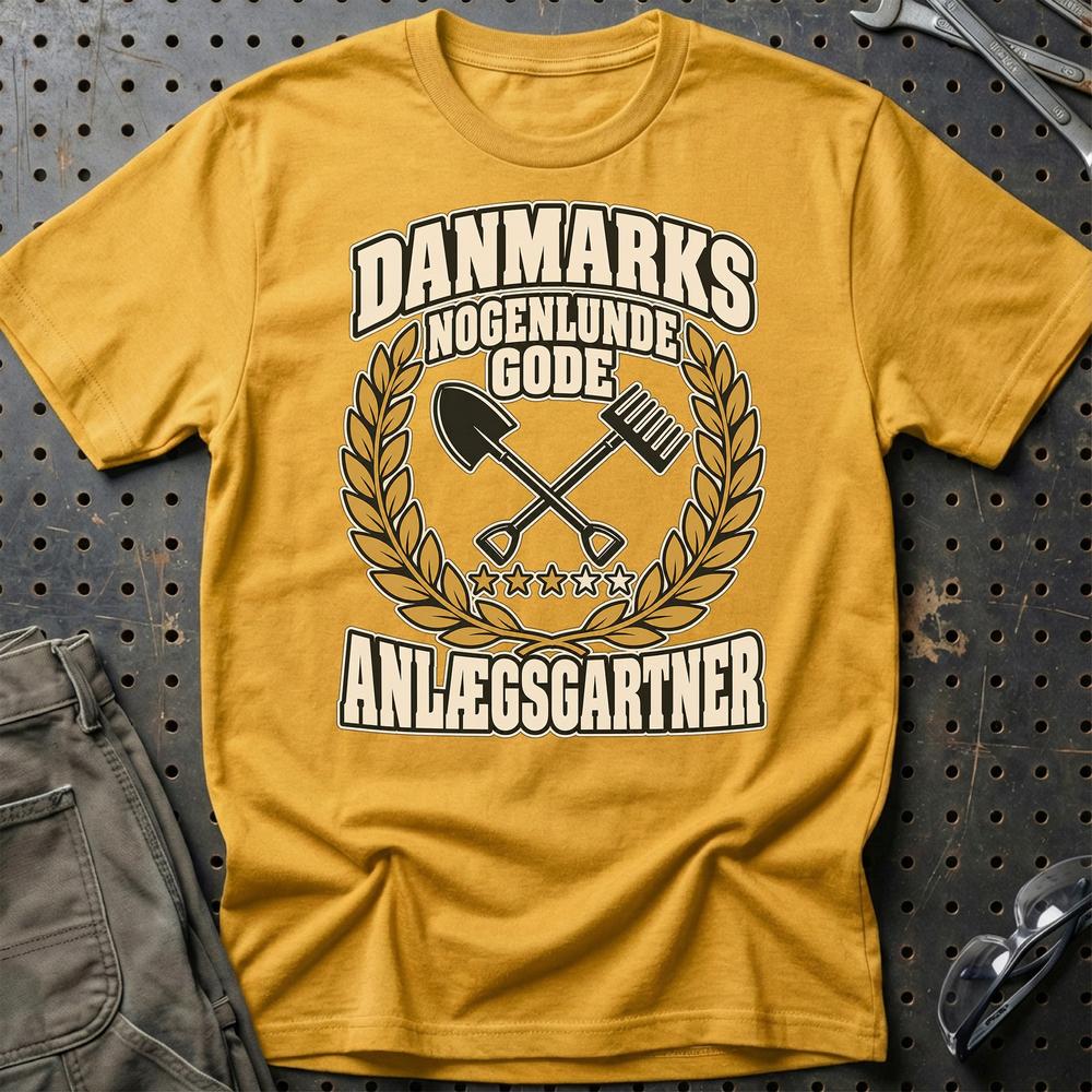 
Produktbillede af Anlægsgartner – Danmarks Nogenlunde Gode T-Shirt