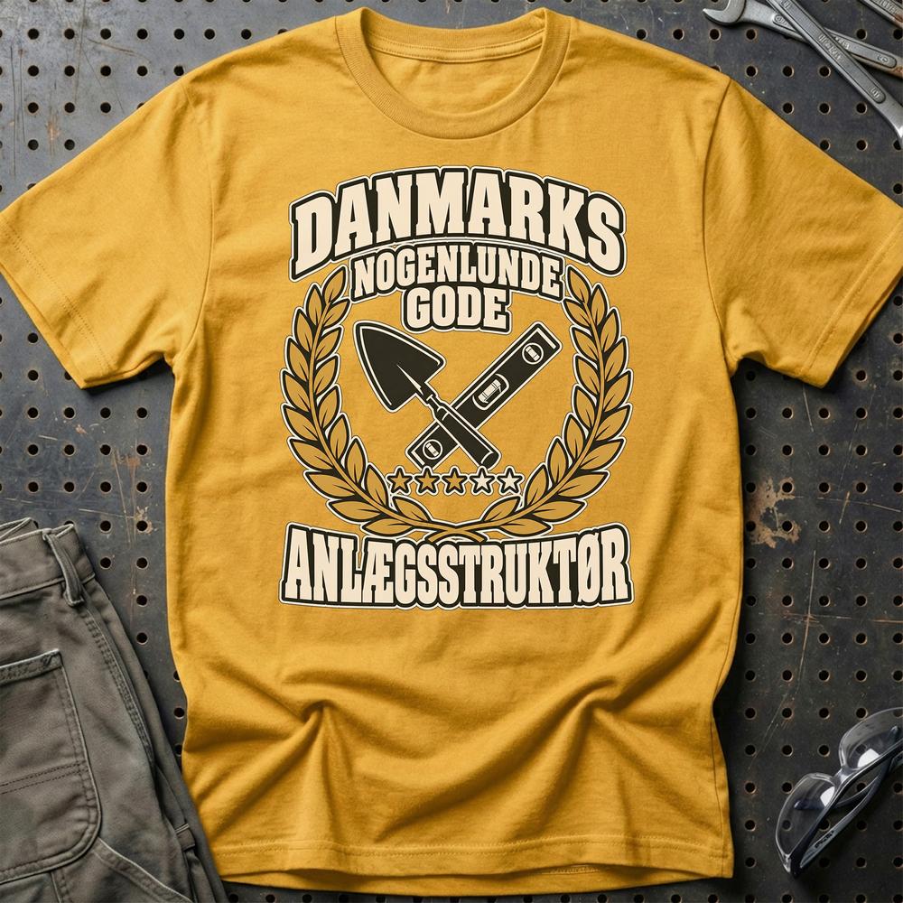 
Produktbillede af Anlægsstruktør – Danmarks Nogenlunde Gode T-Shirt