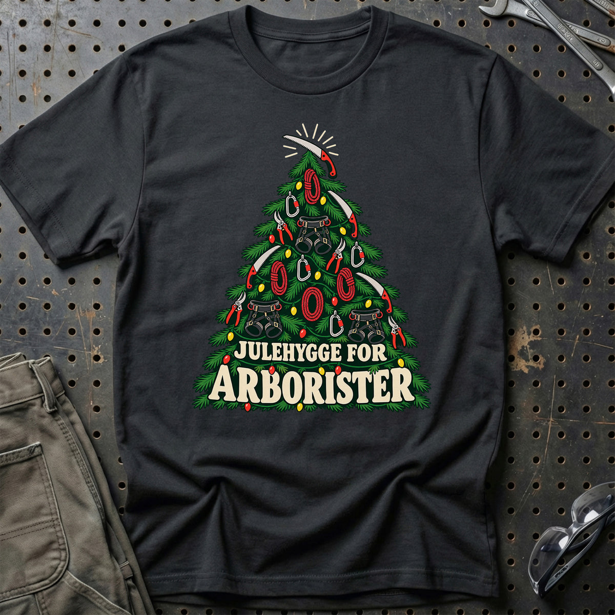
Arborist – Julehygge – Unisex T-Shirt – Sort