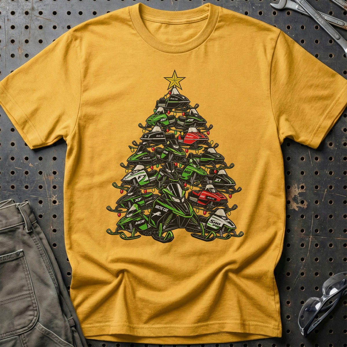 
Produktbillede af Arctic Cat Juletræ T-Shirt