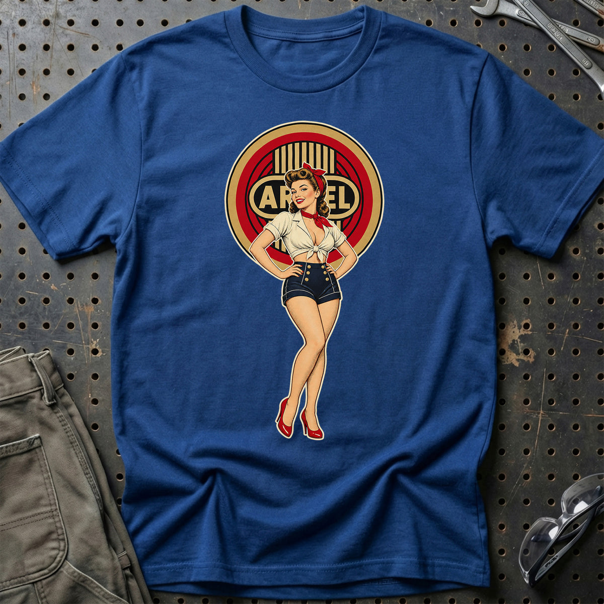 
Produktbillede af Ariel Retro Pinup T-Shirt