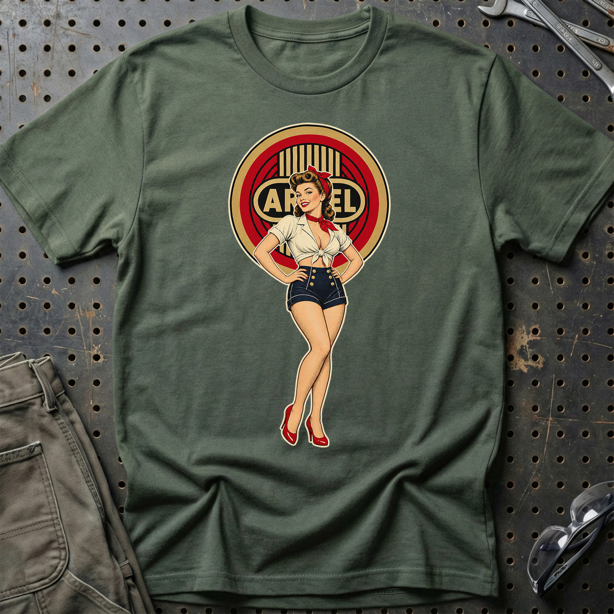 
Produktbillede af Ariel Retro Pinup T-Shirt