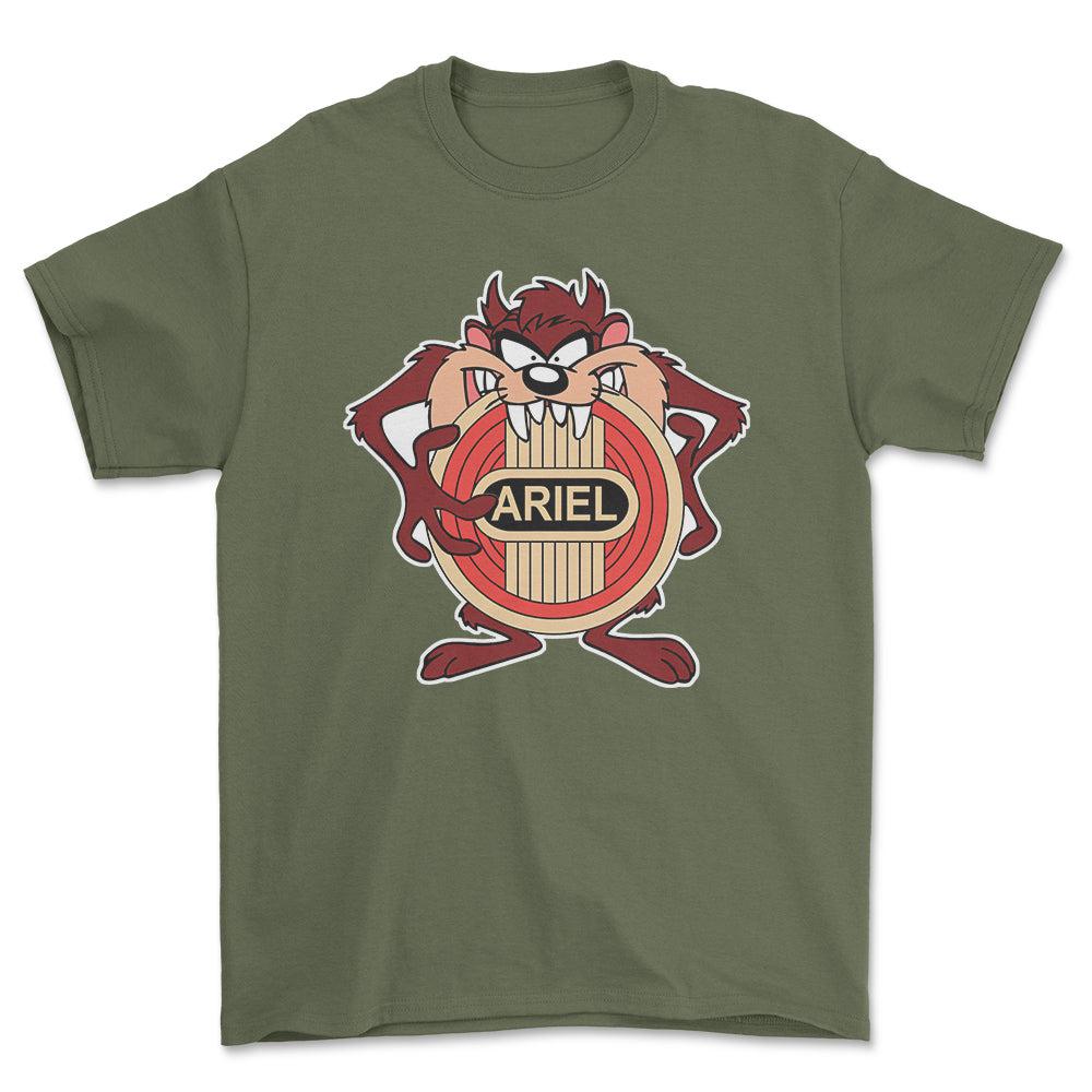 Ariel TAZ Unisex T-Shirt , Bomuld-Beklædning-Ariel-Garage Culture Shop- garage - man cave - merchandise