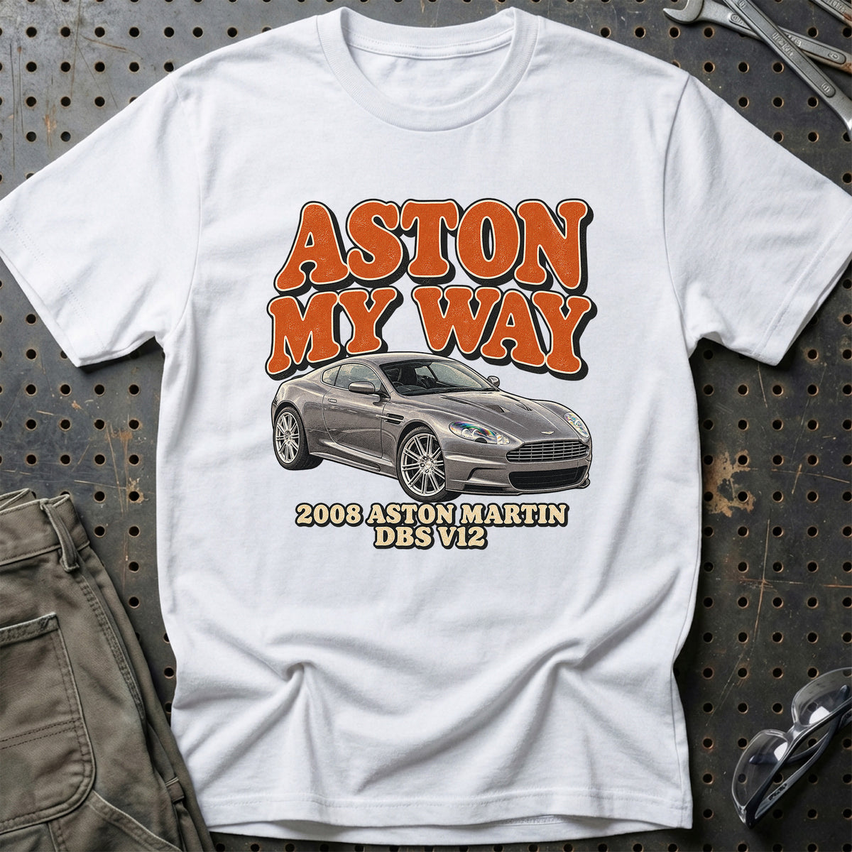 
Aston Martin DBS V12 2008 – Aston My Way T-Shirt – Hvid