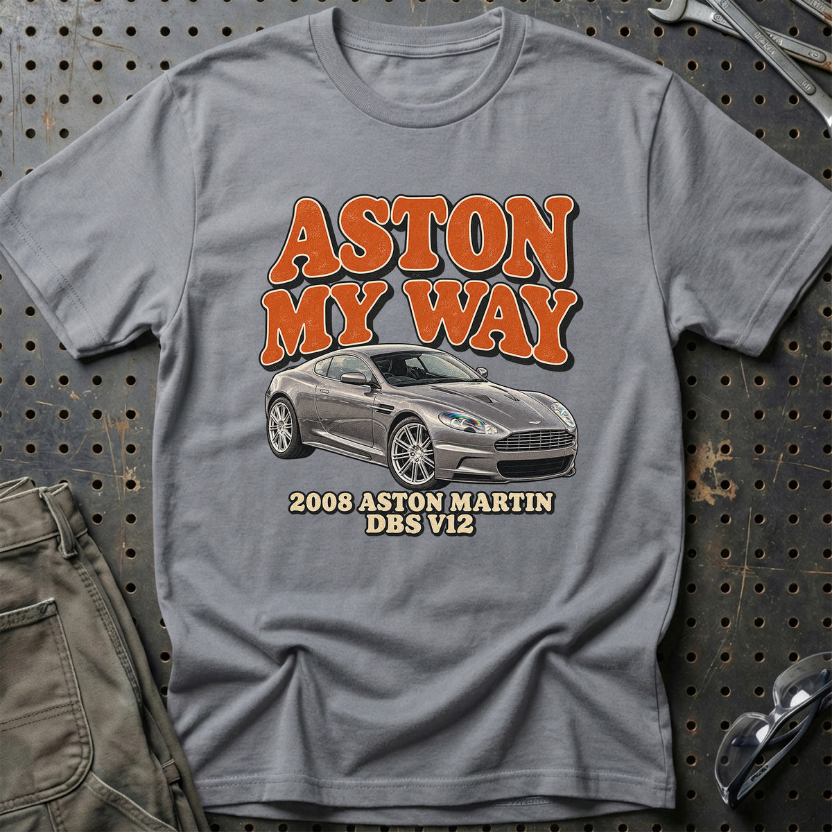 
Aston Martin DBS V12 2008 – Aston My Way T-Shirt – Grå Sport