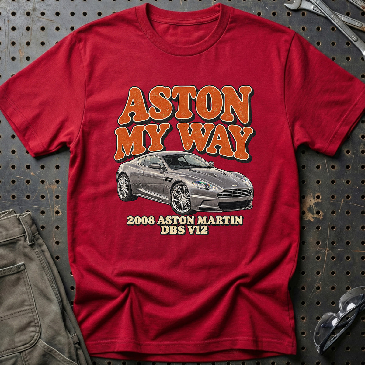 
Aston Martin DBS V12 2008 – Aston My Way T-Shirt – Rød