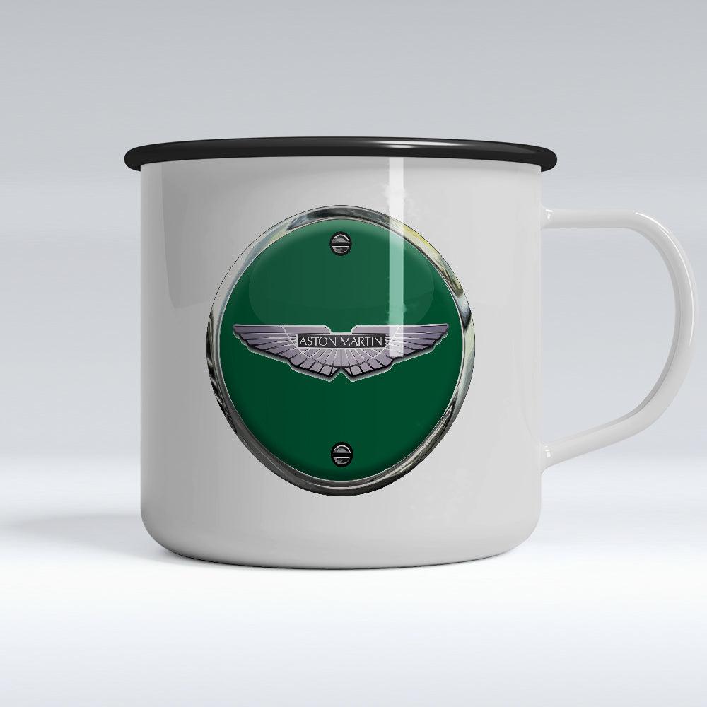 Aston Martin Emaljekrus-Krus-Aston Martin-Garage Culture Shop- garage - man cave - merchandise