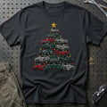 Aston Martin Juletræ T-Shirt-Beklædning-Aston Martin-Sort-S-Garage Culture Shop- garage - man cave - merchandise