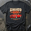 
Aston Martin V8 Zagato 1986 – Zagato Go! T-Shirt – Sort