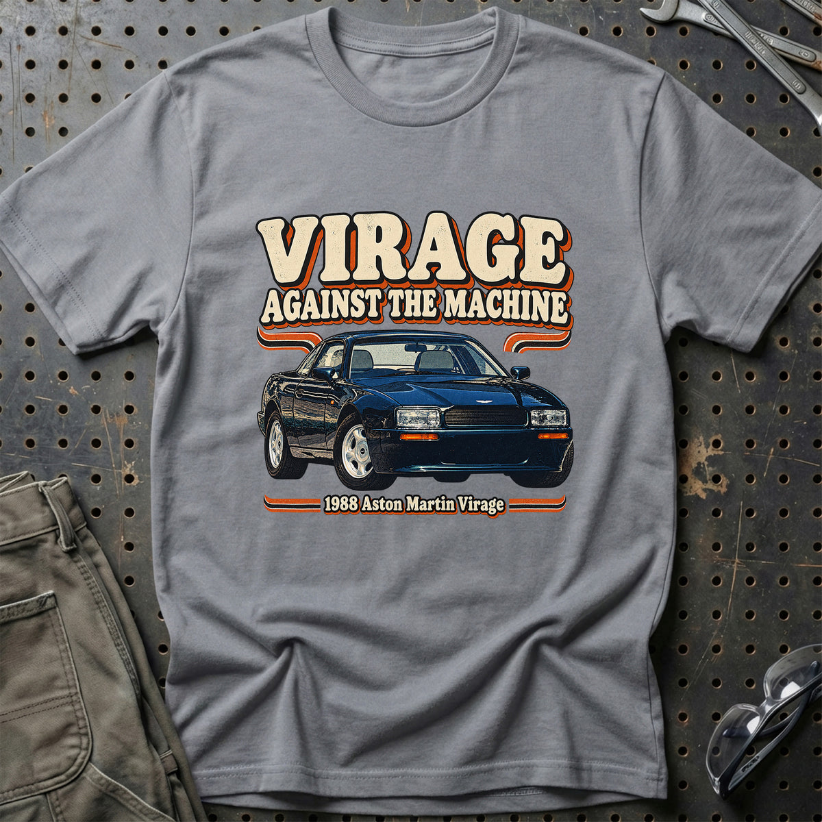 
Aston Martin Virage 1988 – Virage Against the Machine T-Shirt – Grå Sport