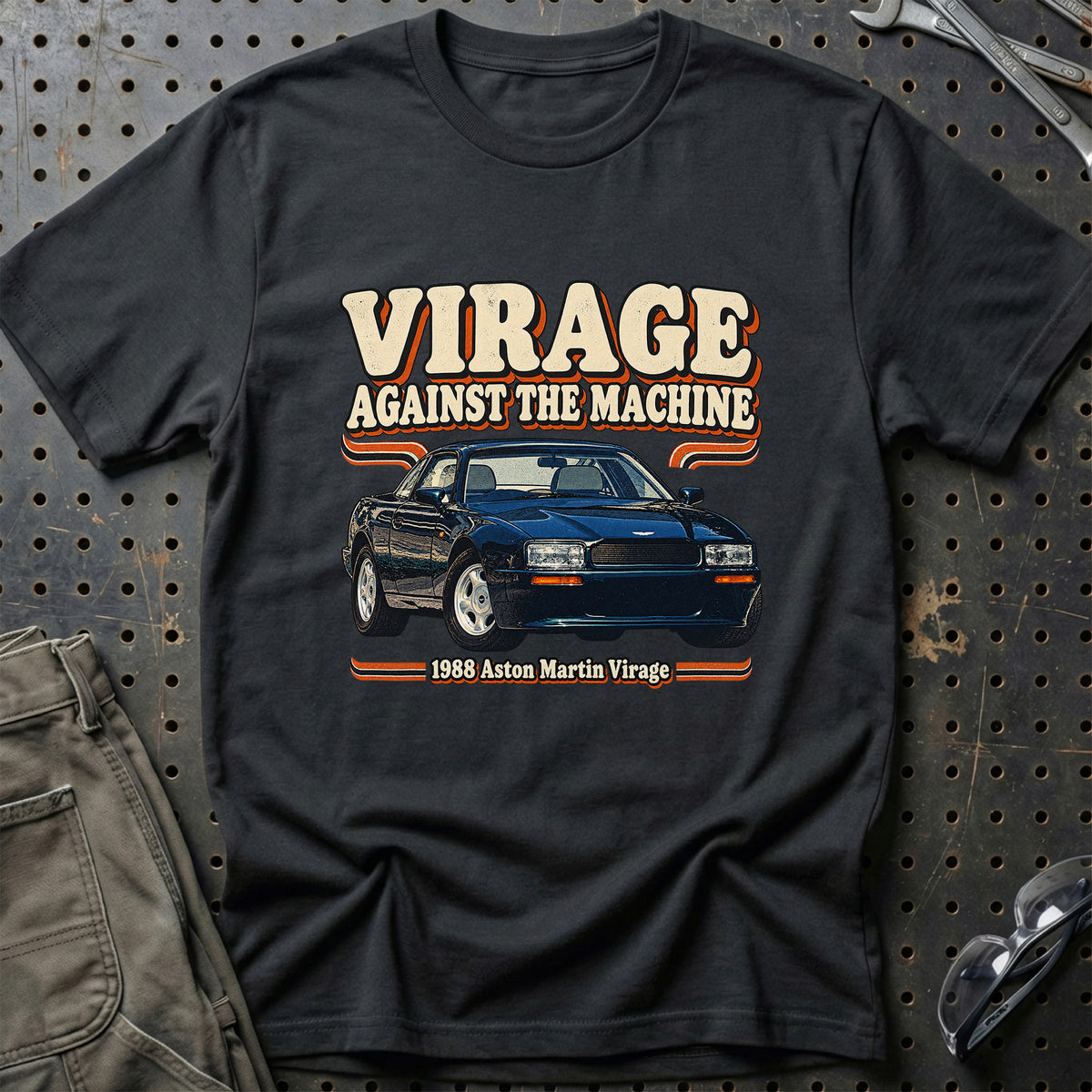 
Aston Martin Virage 1988 – Virage Against the Machine T-Shirt – Sort
