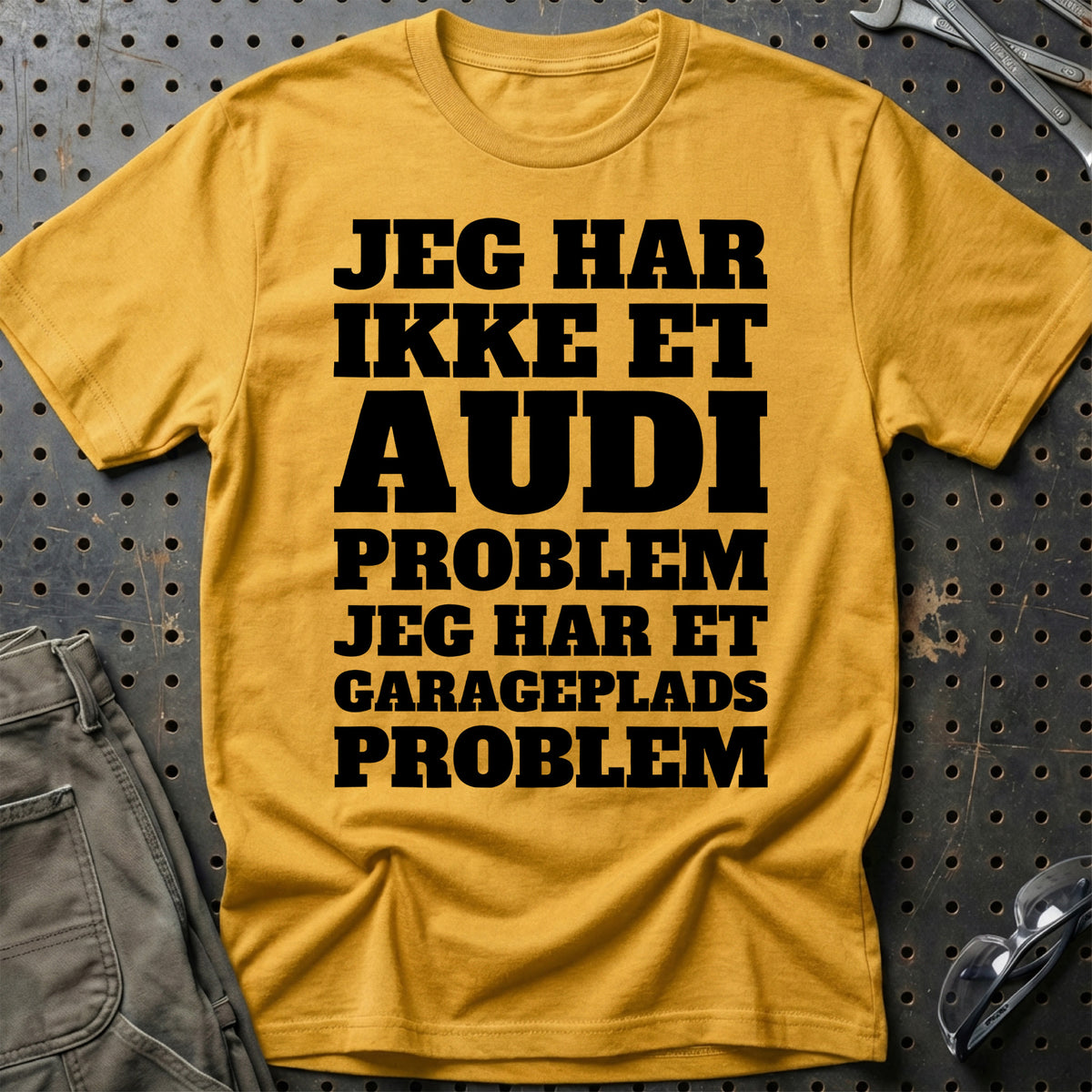 
Produktbillede af Audi – Jeg har et garageplads problem T-Shirt