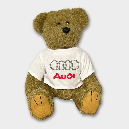 Audi Plysdyr Bamse, Teddy Bear-Bamse-Audi-Garage Culture Shop- garage - man cave - merchandise