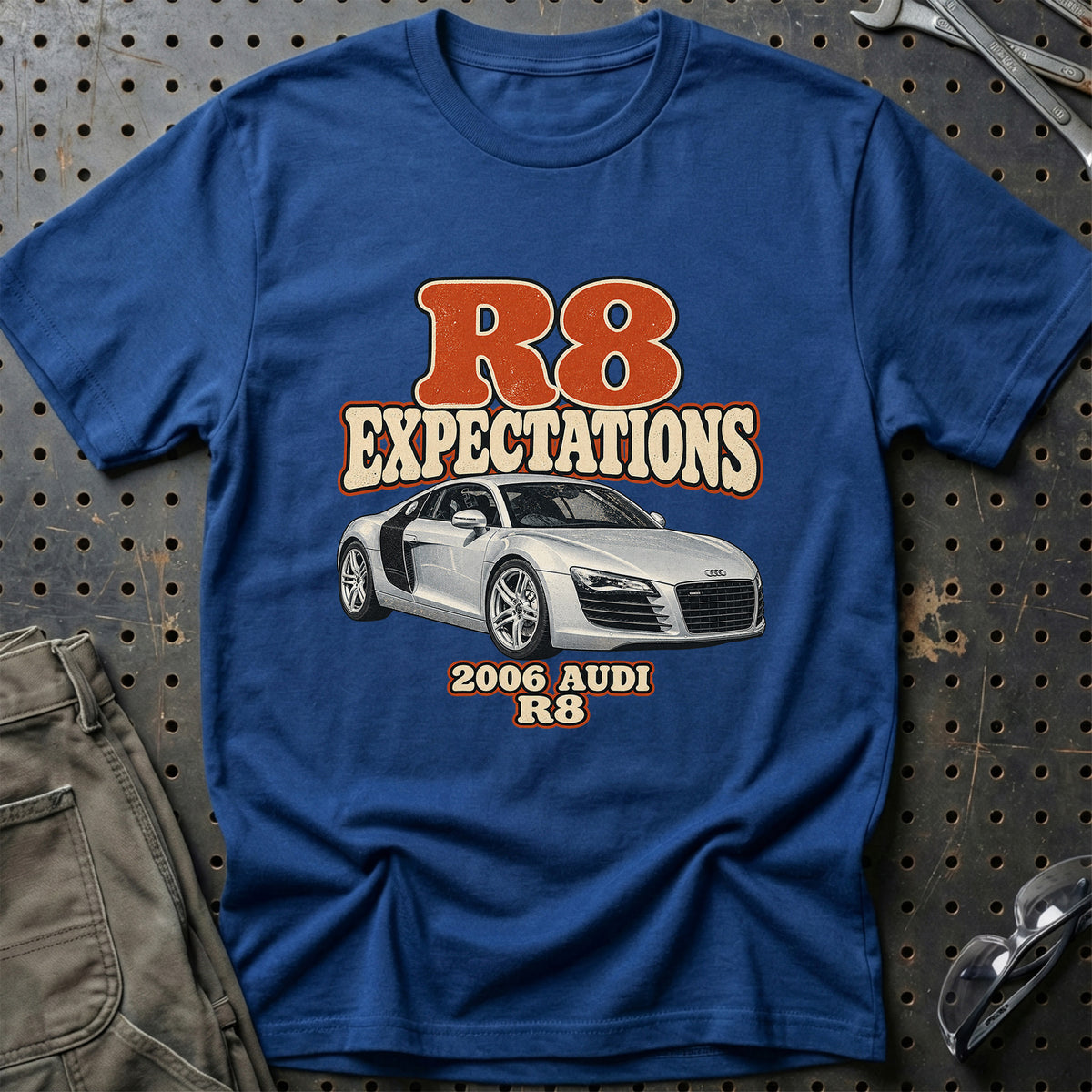 
Audi R8 2006 – R8 Expectations T-Shirt – Blå Royal