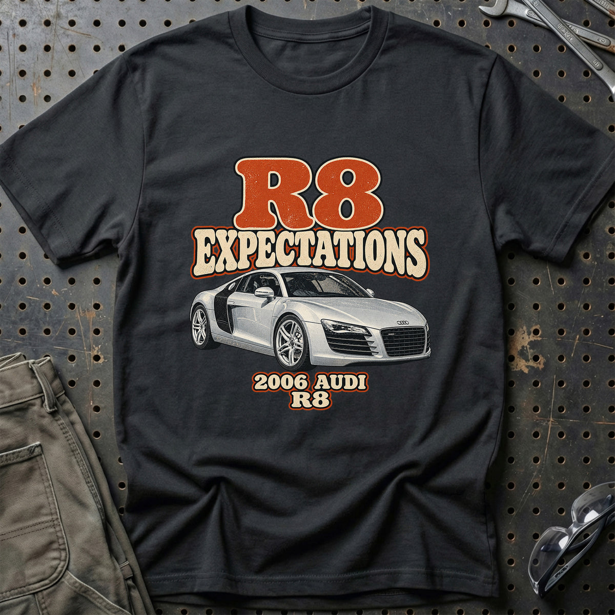 
Audi R8 2006 – R8 Expectations T-Shirt – Sort