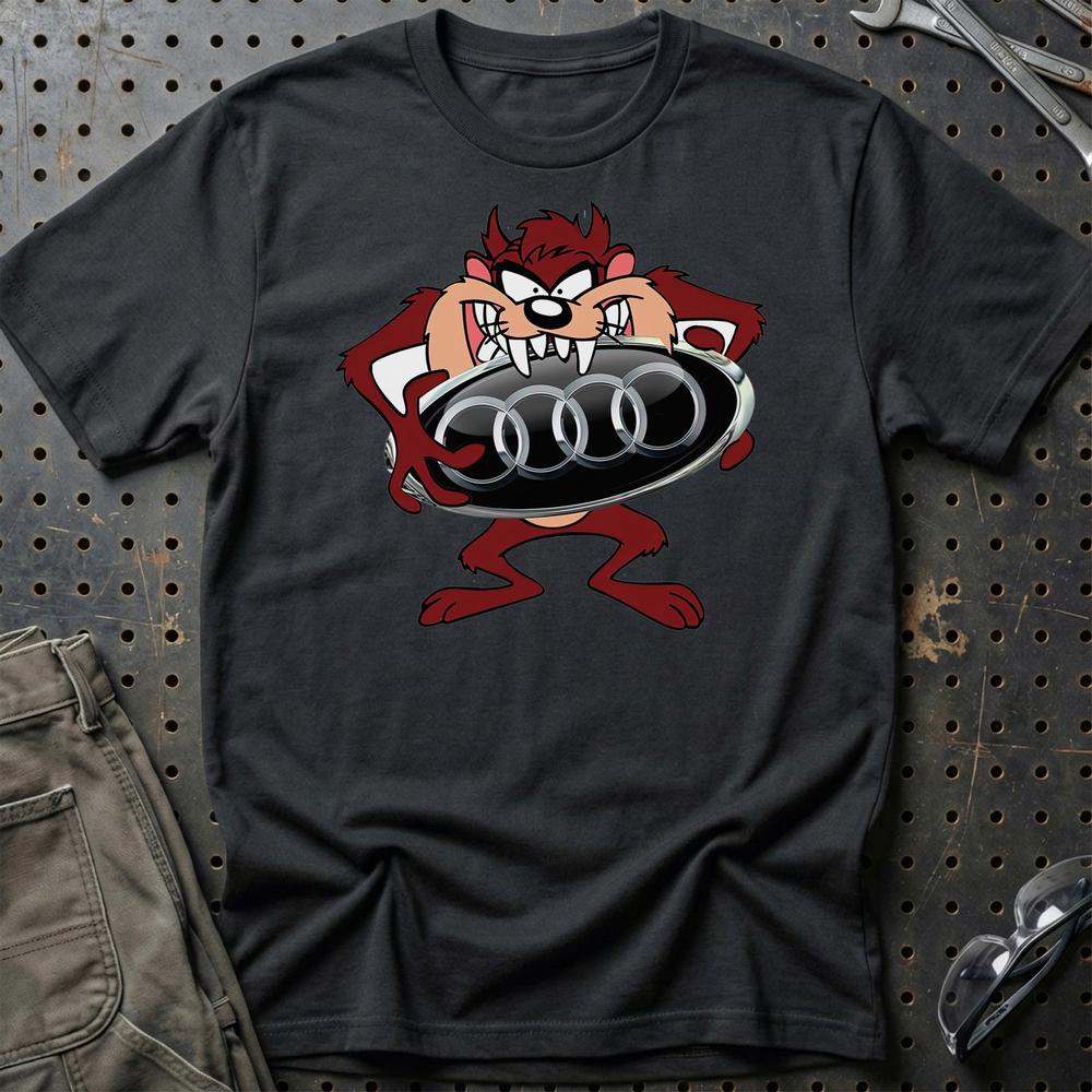 Audi TAZ T-Shirt-Beklædning-Audi-Sort-S-Garage Culture Shop- garage - man cave - merchandise