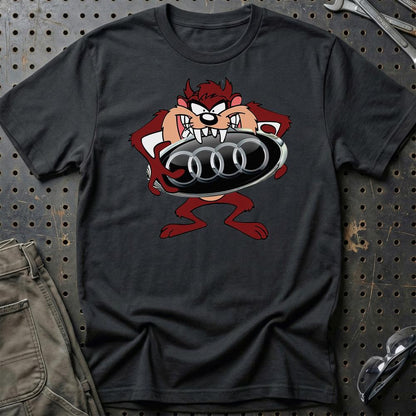 Audi TAZ Unisex T-Shirt , Bomuld-Beklædning-Audi-Sort-S-Garage Culture Shop- garage - man cave - merchandise