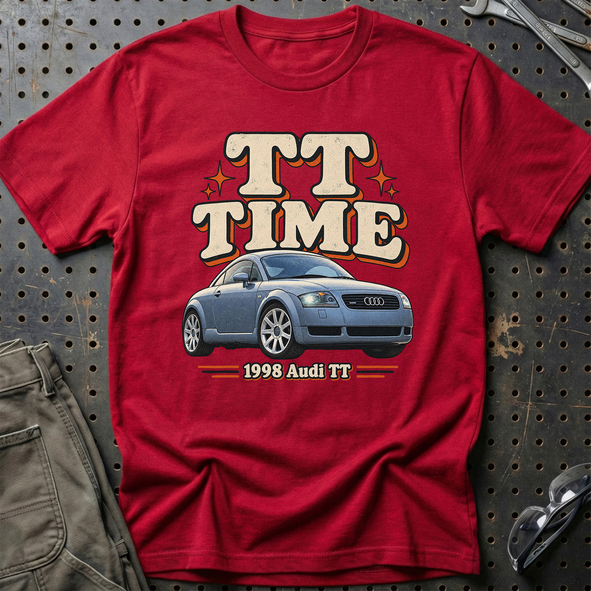 
Audi TT 1998 – TT Time T-Shirt – Rød