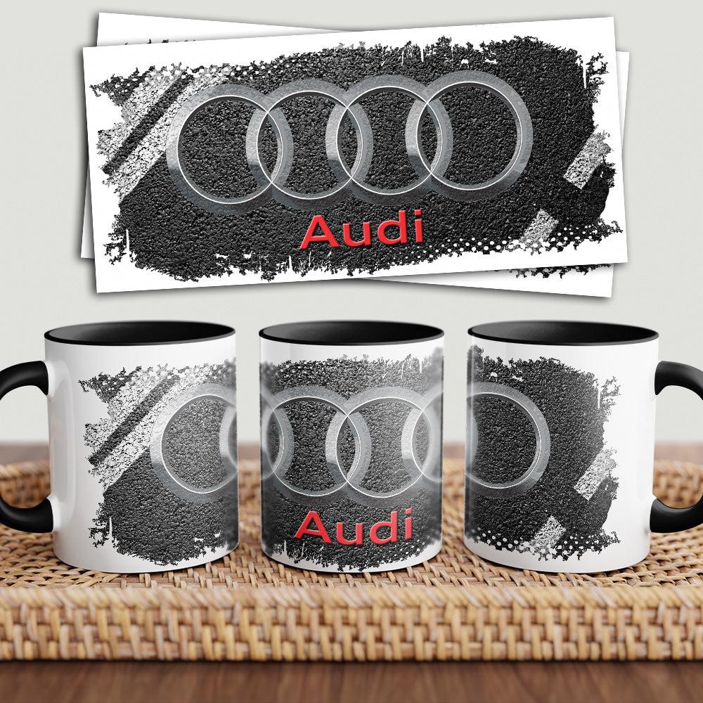 Audi "To Toner" Vintage Keramisk Krus-Krus-Audi-Garage Culture Shop- garage - man cave - merchandise