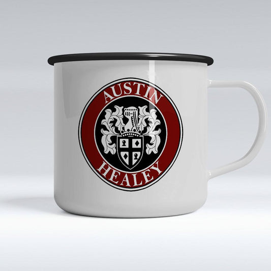 Austin Healey Emaljekrus-Krus-Austin Healey-Garage Culture Shop- garage - man cave - merchandise