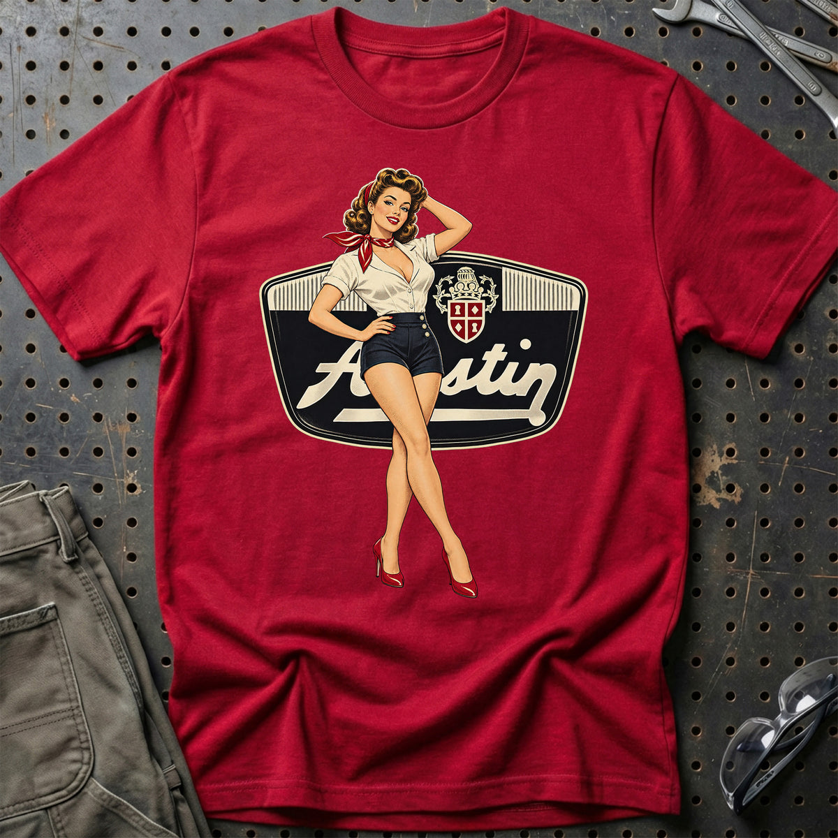 
Produktbillede af Austin Retro Pinup T-Shirt