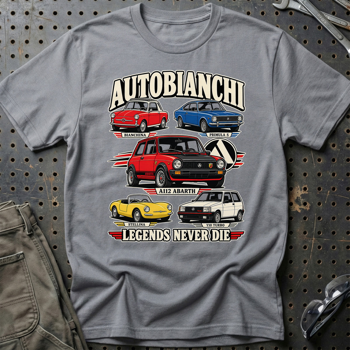 
Produktbillede af Autobianchi Legends Never Die T-Shirt