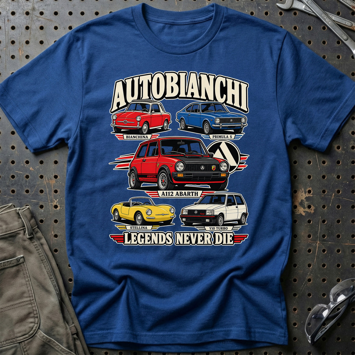 
Produktbillede af Autobianchi Legends Never Die T-Shirt