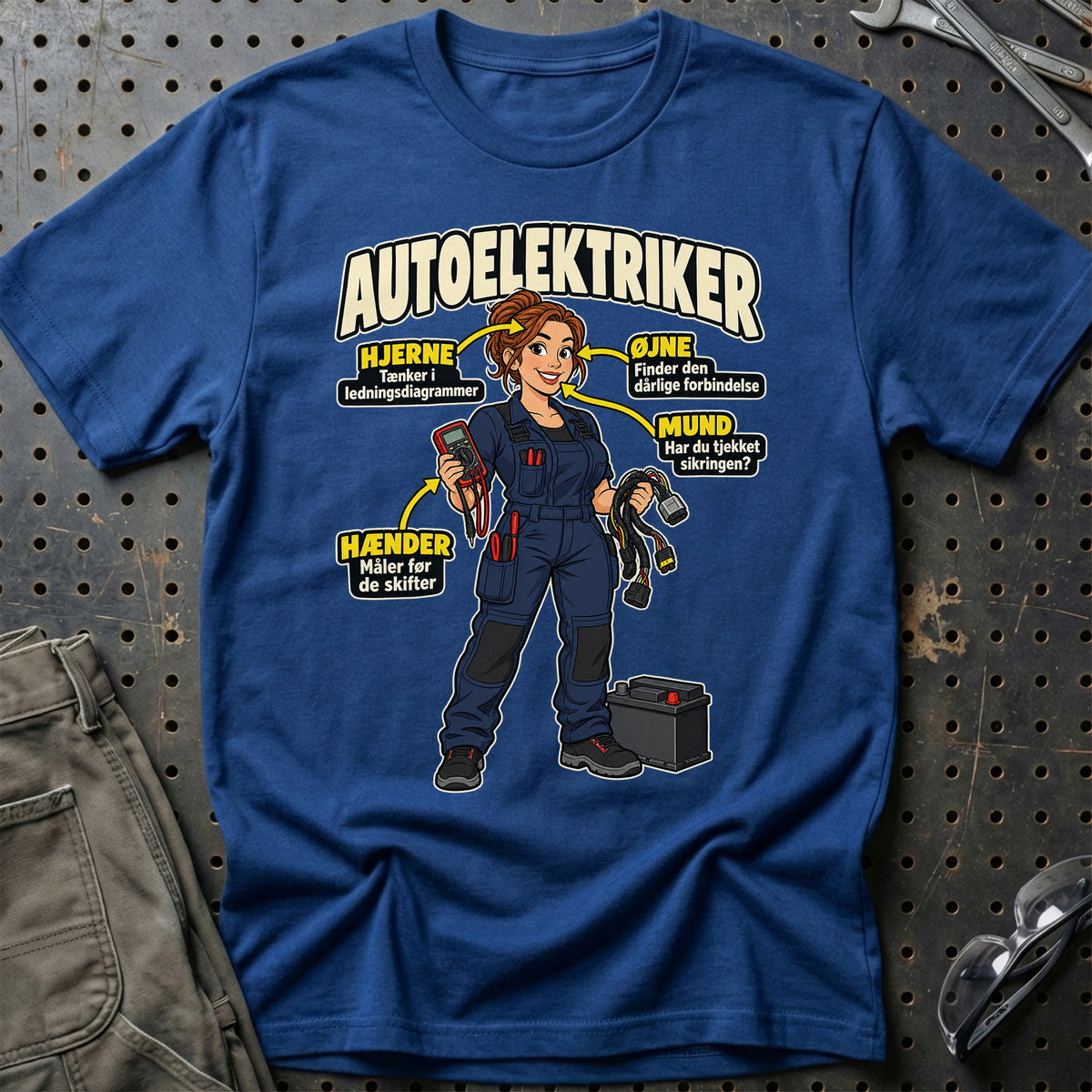 
Produktbillede af Autoelektriker – Anatomi T-Shirt