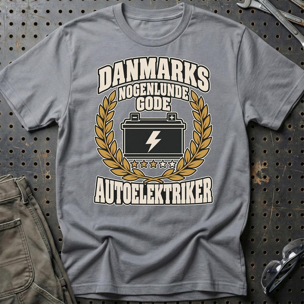 
Produktbillede af Autoelektriker – Danmarks Nogenlunde Gode T-Shirt
