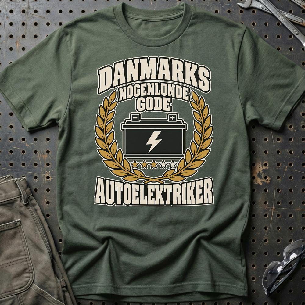 
Produktbillede af Autoelektriker – Danmarks Nogenlunde Gode T-Shirt