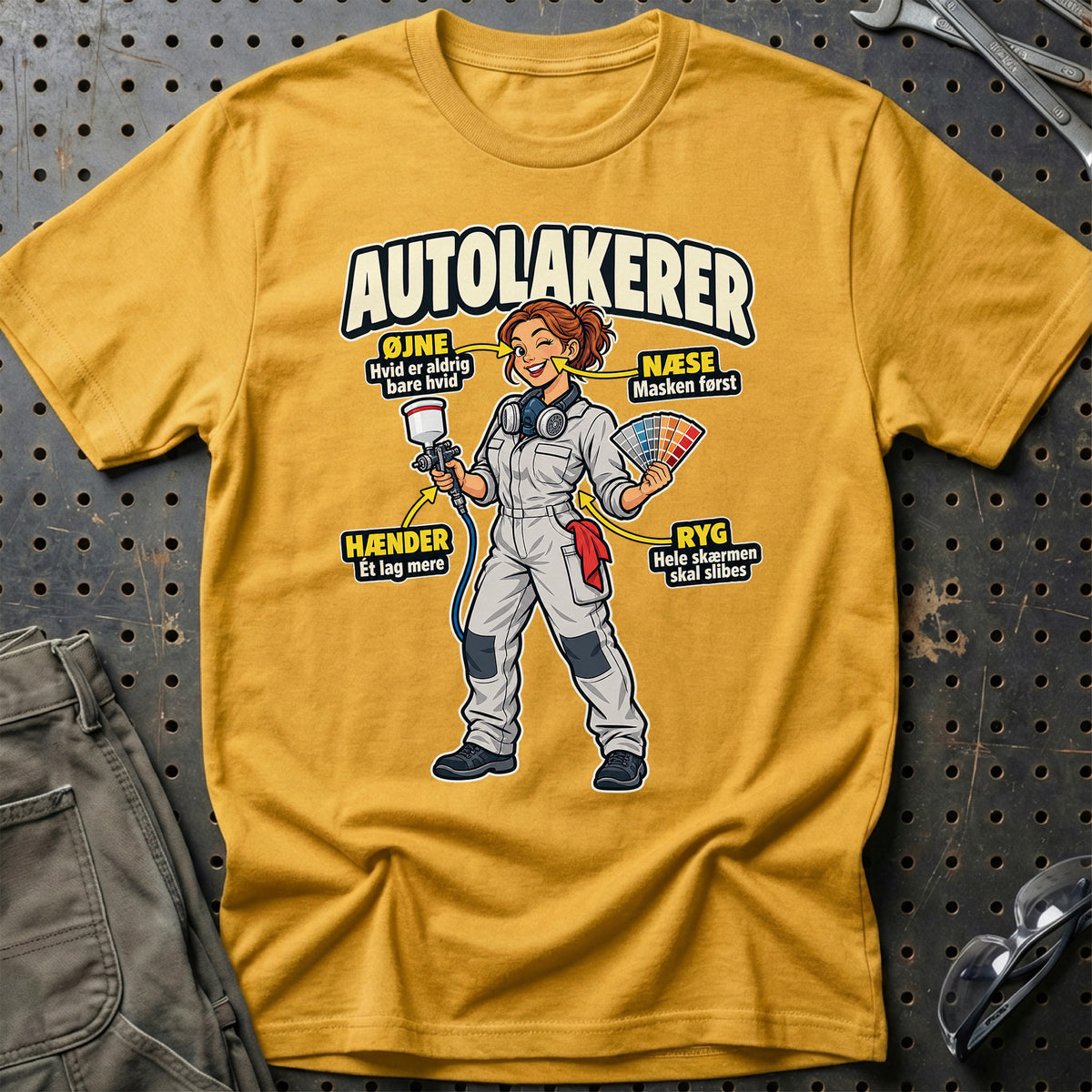 
Produktbillede af Autolakerer – Anatomi T-Shirt