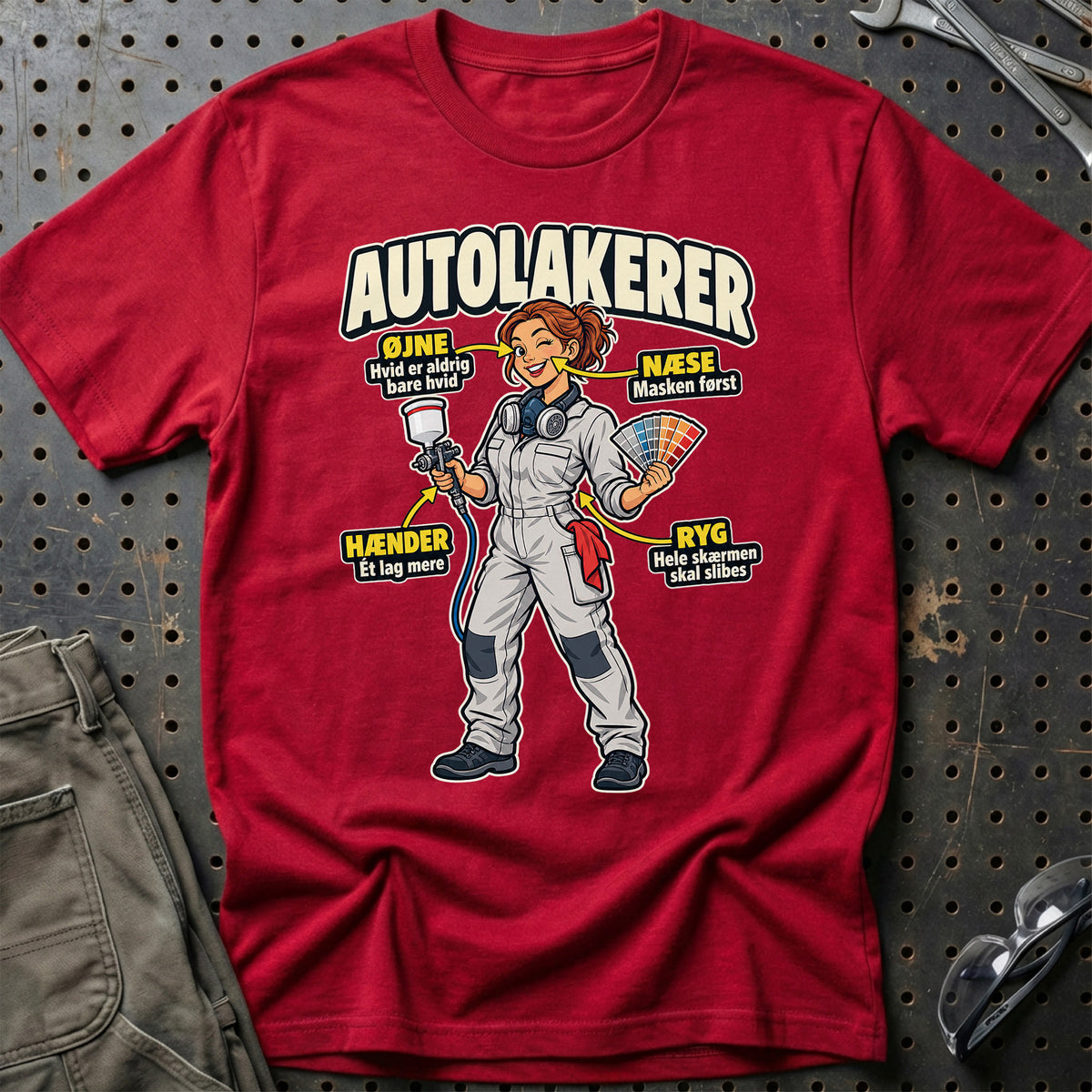 
Produktbillede af Autolakerer – Anatomi T-Shirt
