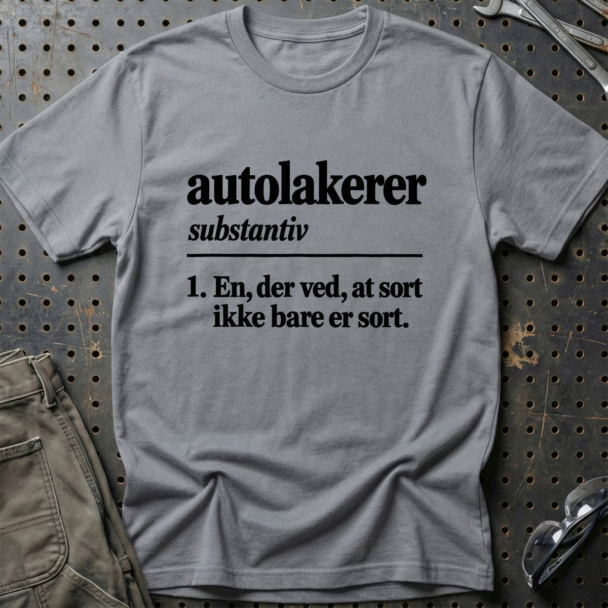 
Autolakerer – Definition T-Shirt – Grå Sport