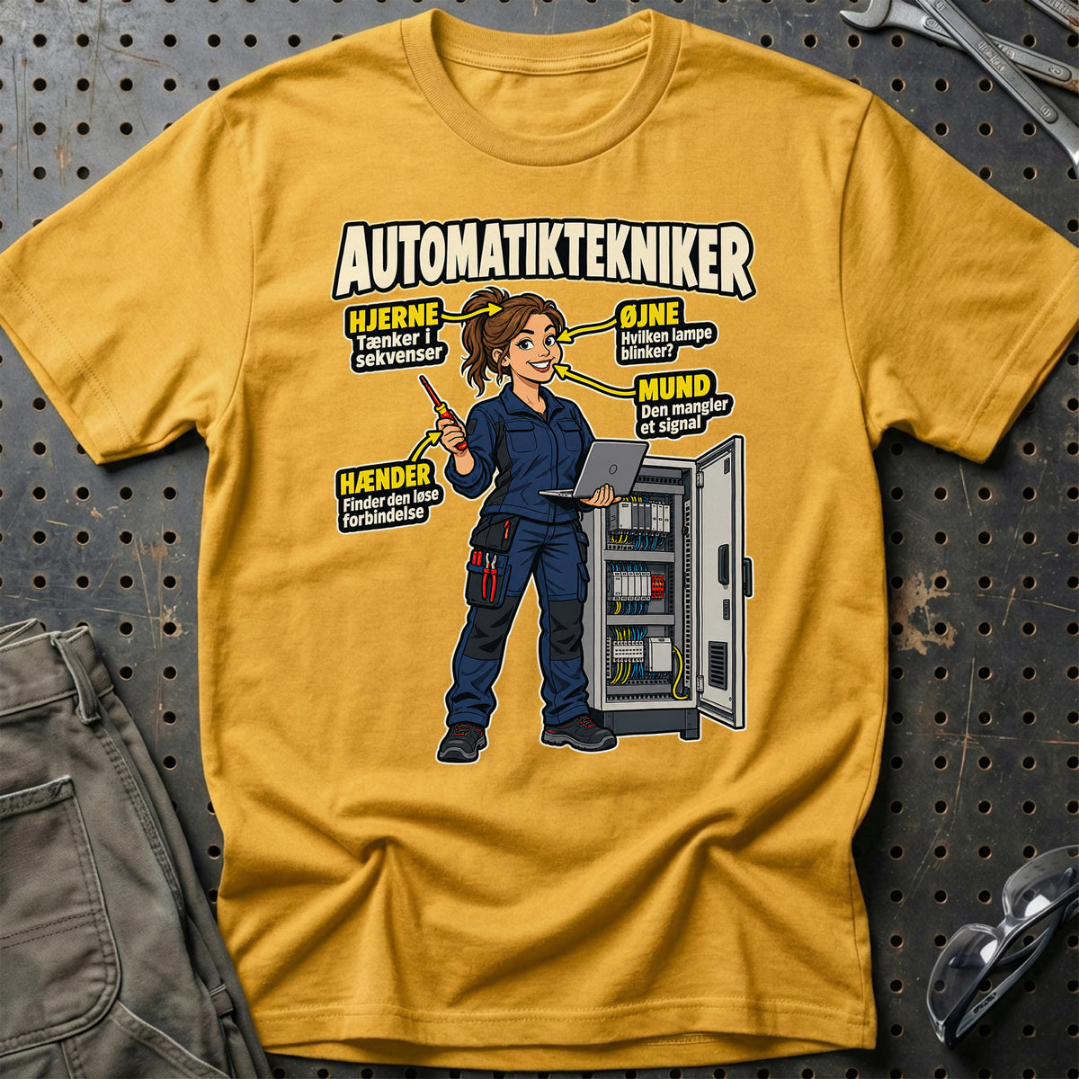 
Produktbillede af Automatiktekniker – Anatomi T-Shirt