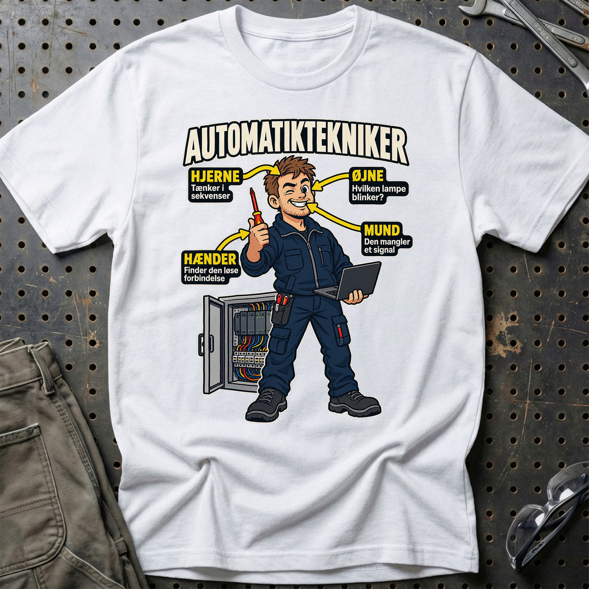 
Produktbillede af Automatiktekniker – Anatomi T-Shirt