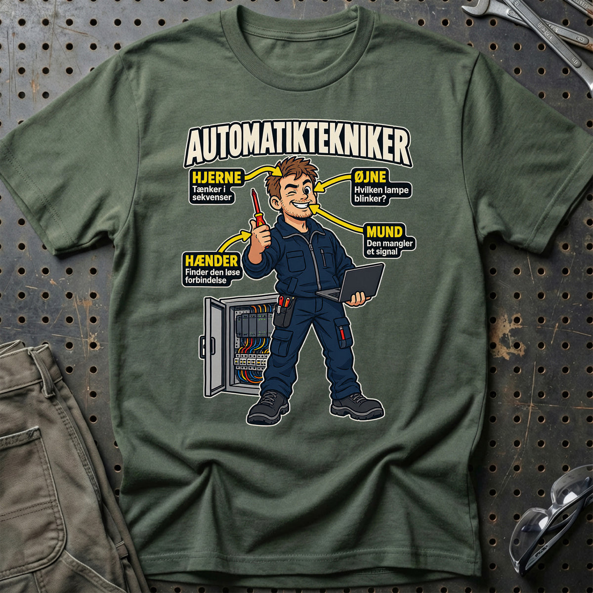 
Produktbillede af Automatiktekniker – Anatomi T-Shirt
