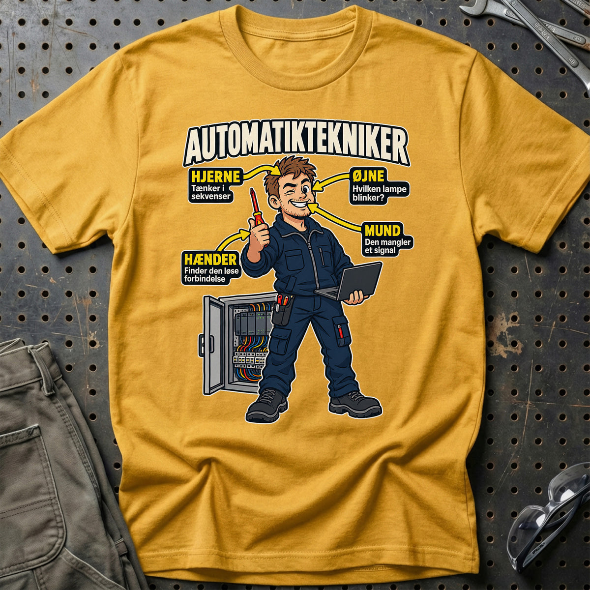 
Produktbillede af Automatiktekniker – Anatomi T-Shirt