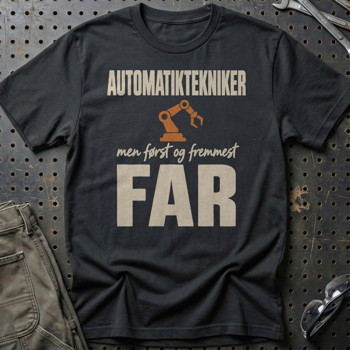 
Produktbillede af Automatiktekniker – Men Først Og Fremmest Far T-Shirt