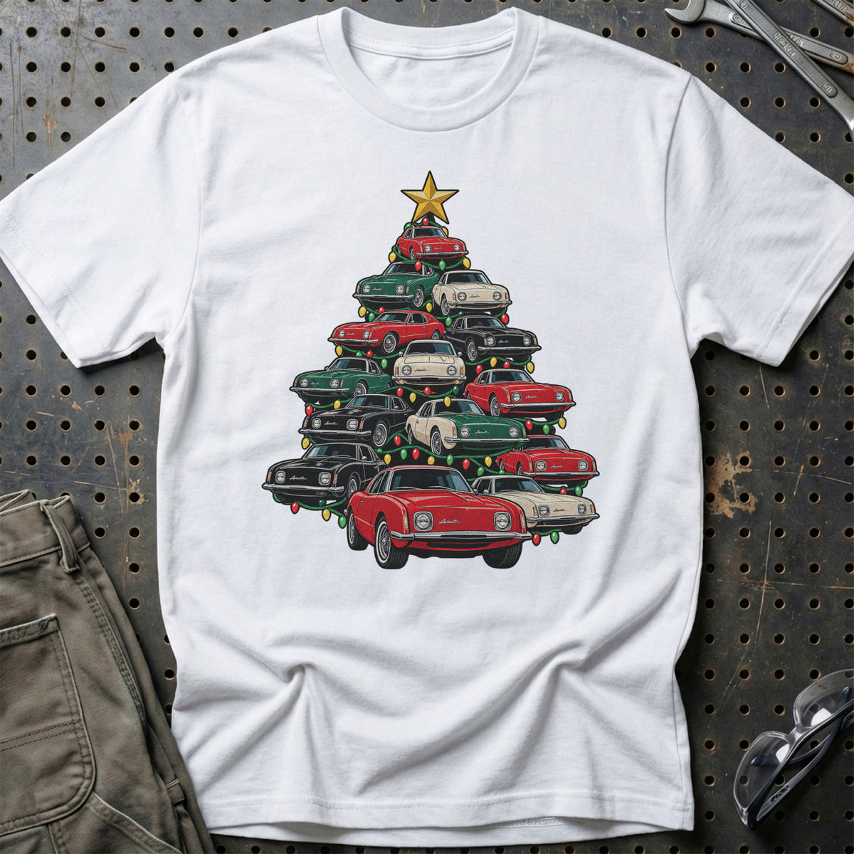 Avanti Juletræ T-Shirt-Beklædning-Avanti-Hvid-S-Garage Culture Shop- garage - man cave - merchandise